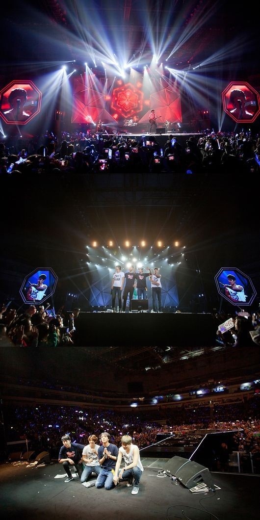 CNBLUE、中国・南京コンサートも大成功！アジアツアーの幕を下ろす